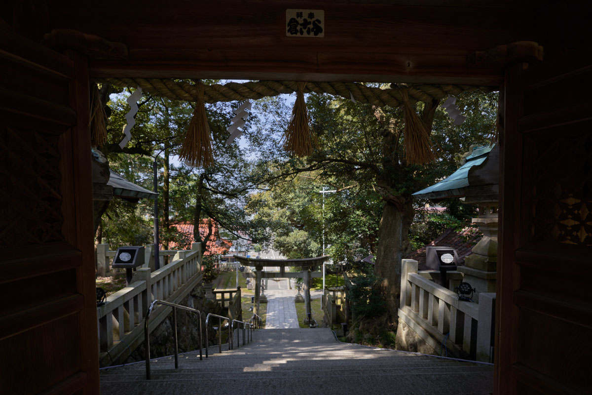 A view from Hatori Shrine