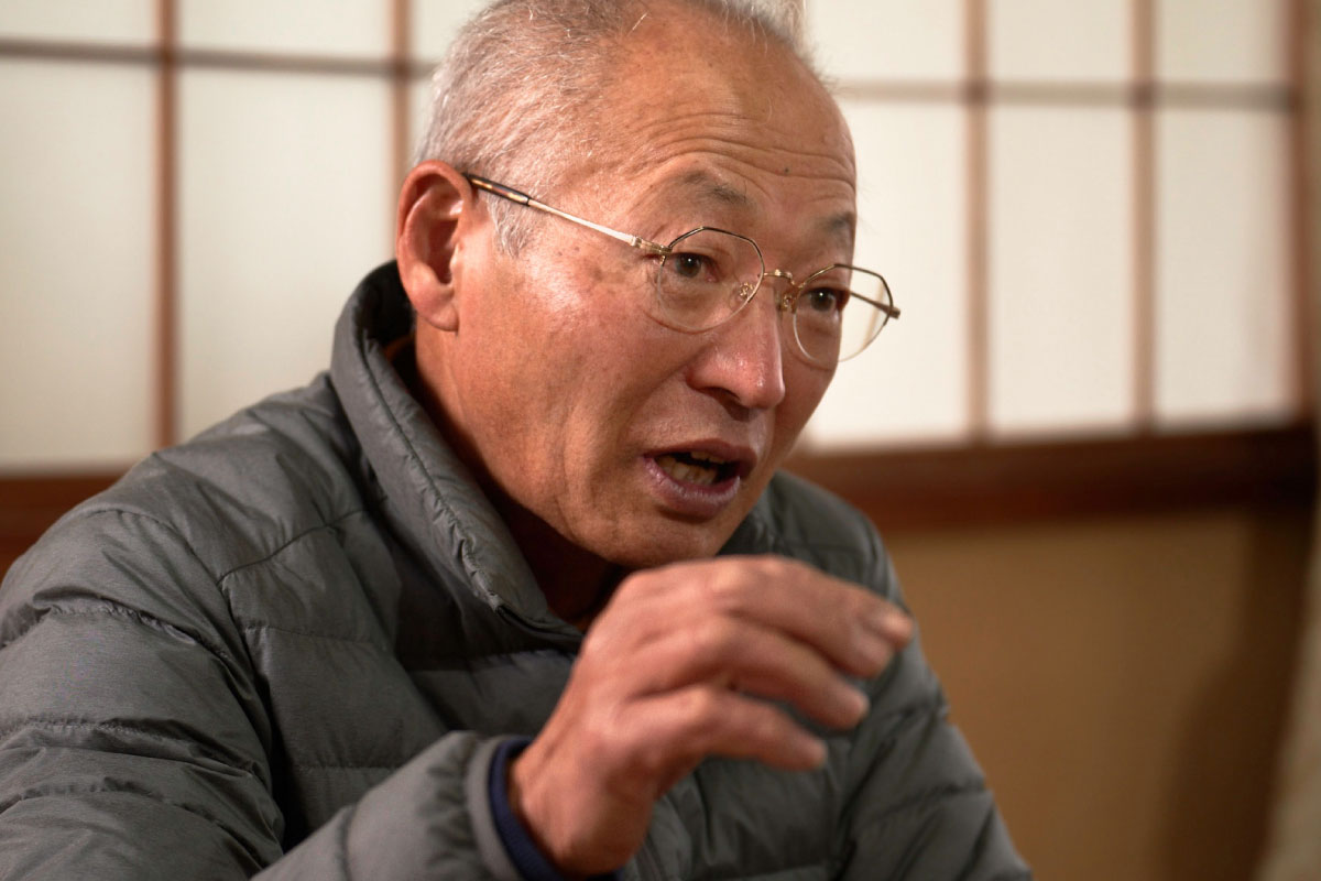 YAMASHITA, a veteran hunter has a career of over 50 years.