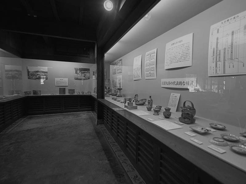 Kutani ware exhibition room
